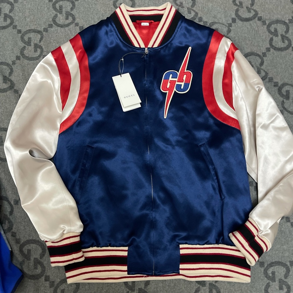 100% AUTHENTIC GUCCI ACETATE JACKET NEW WITH TAGS SIZE 52